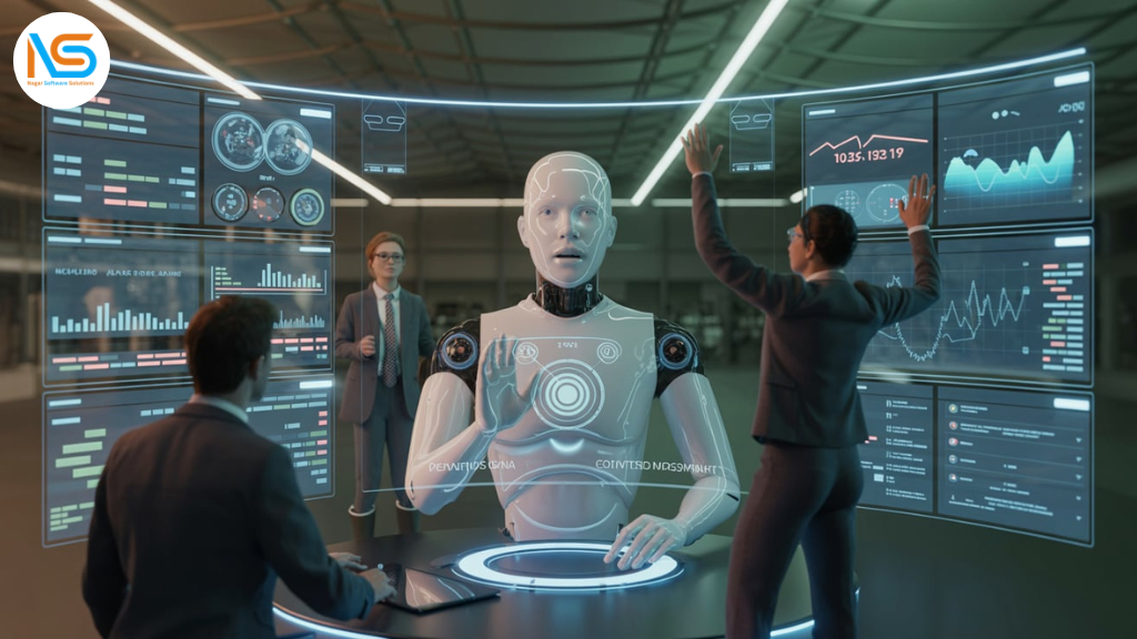 Agentic AI Agentic AI platform managing real-time workflows in an enterprise setting